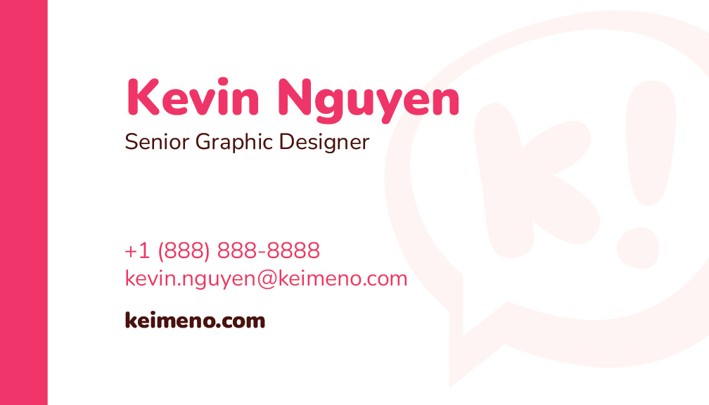 Business Card Front