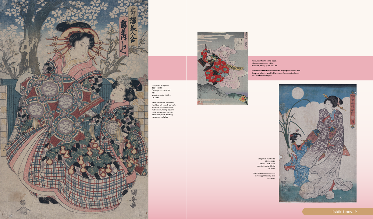 Exhibition Items Spread 2