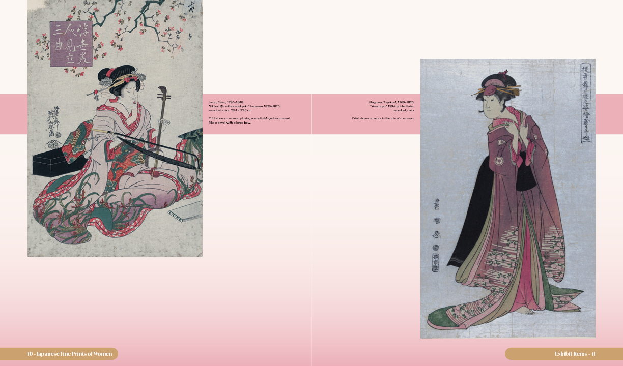 Exhibition Items Spread 3